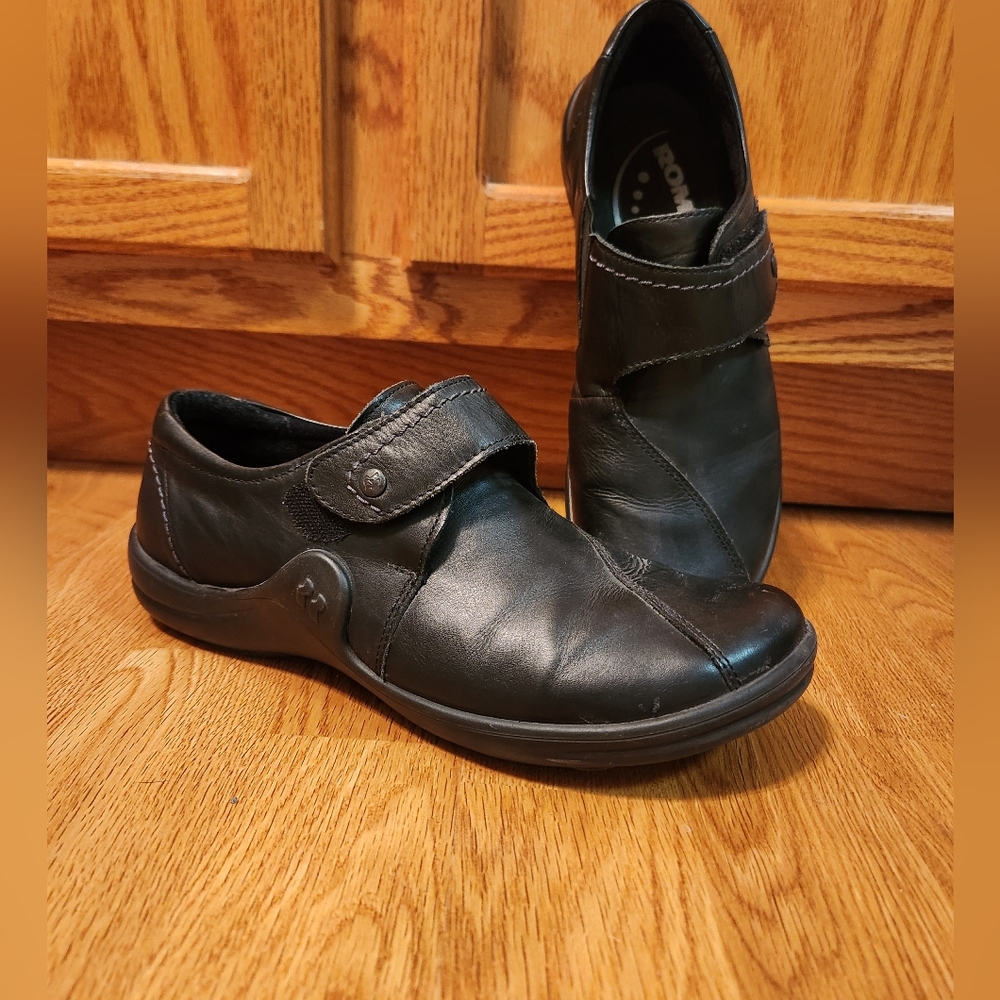 Romika black shoes, sz 40